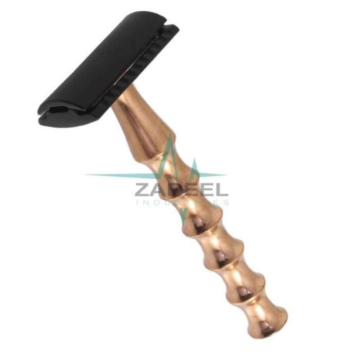 Safety Razor Rose Gold Handle ZaBeel