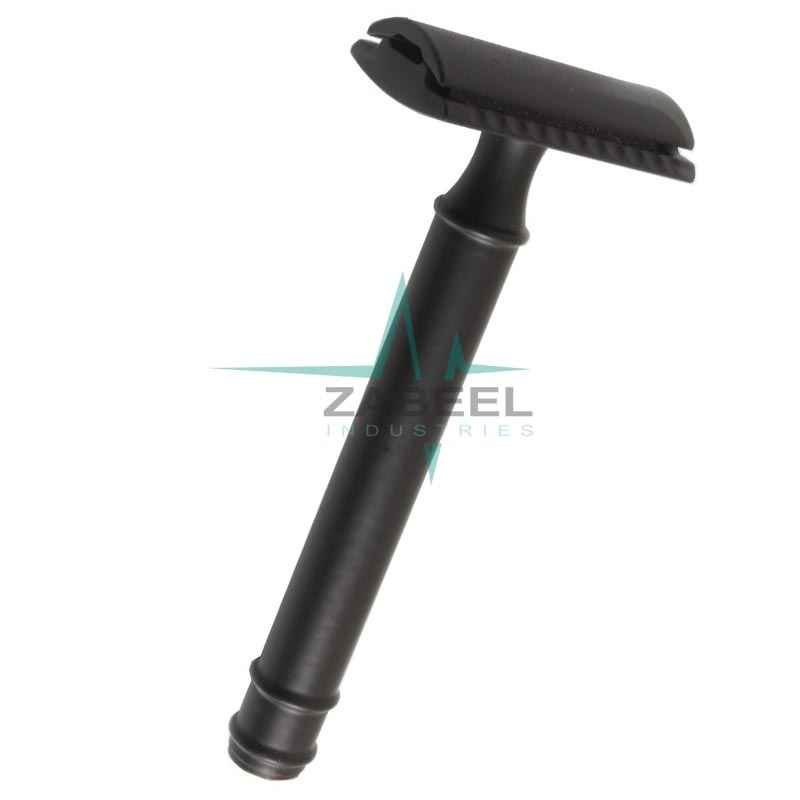 Safety Razor The Knight Matte Black Razor Zabeel