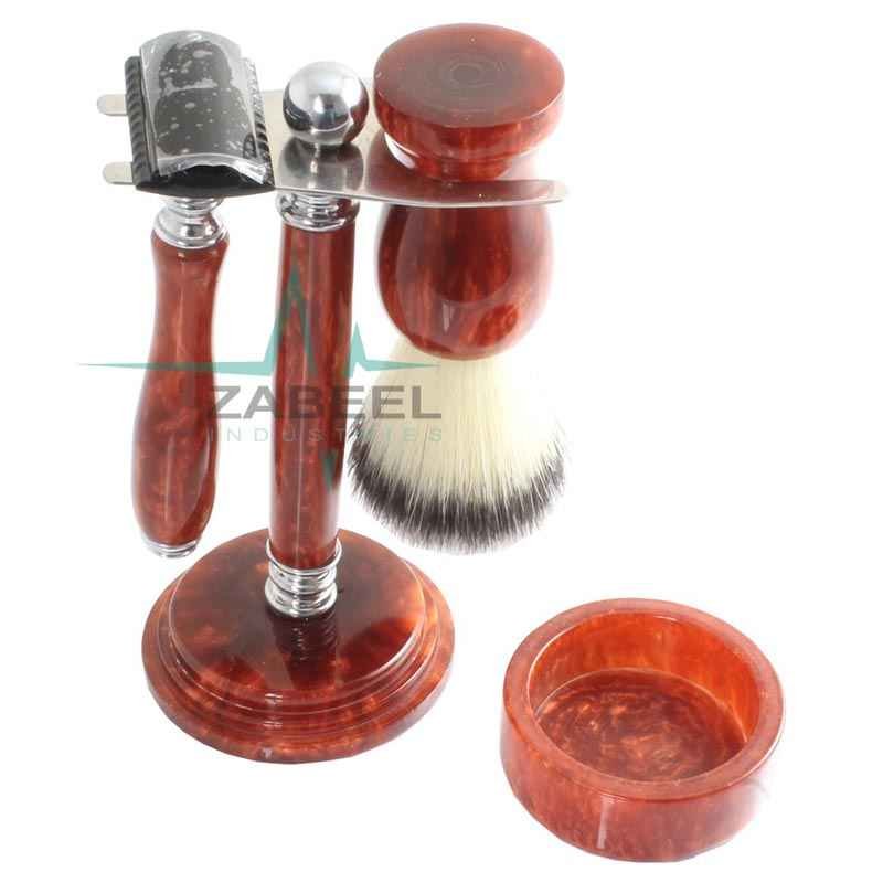 Safety Razors Sets 3 Peace Red Color ZaBeel