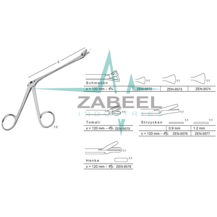 Schmeden Nasal Cutting Forceps Zabeel