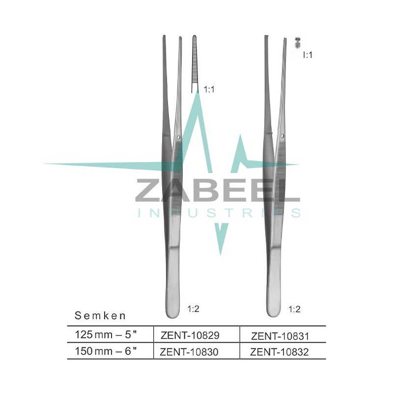 Semken Dressing Forceps Zabeel