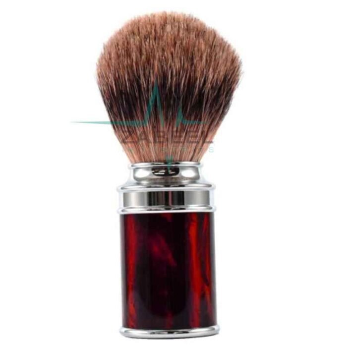 Shaving Brush - Molten Black And Red ZaBeel