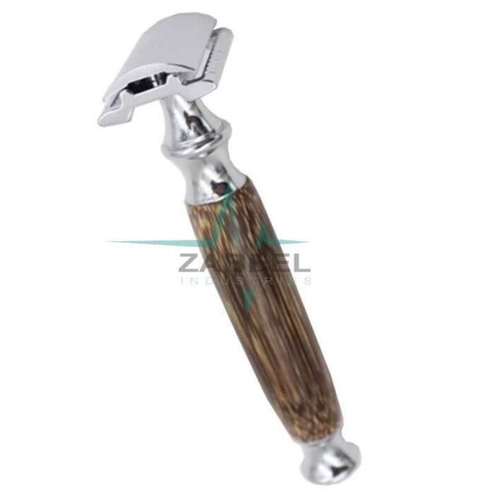 Shaving Razor In Wood Handle Bamboo Safety Razor ZaBeel