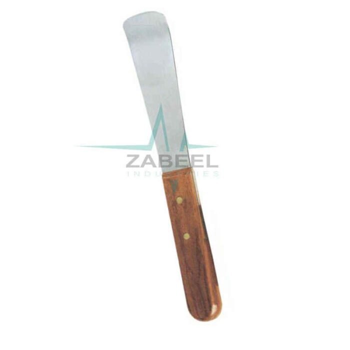 Spatula For Plaster And Alginate Wooden Handle Zabeel
