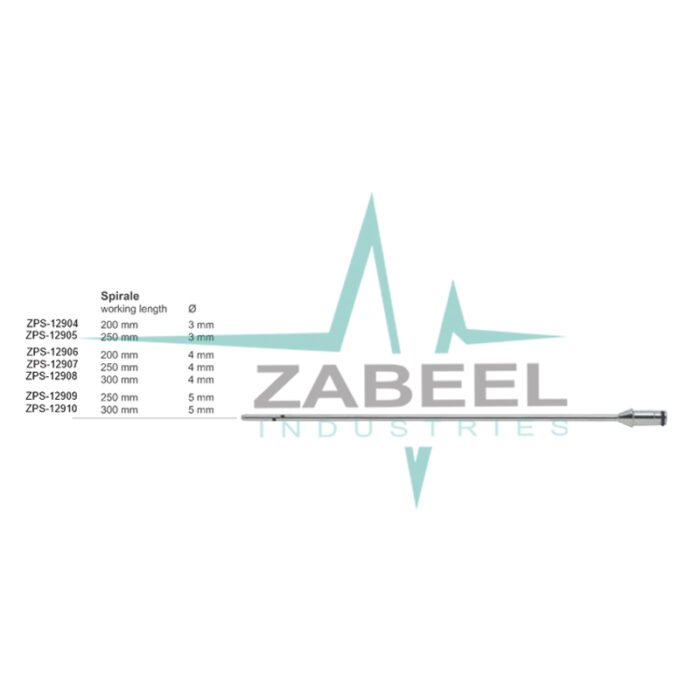 Spirale Cannulas Lipo Suction