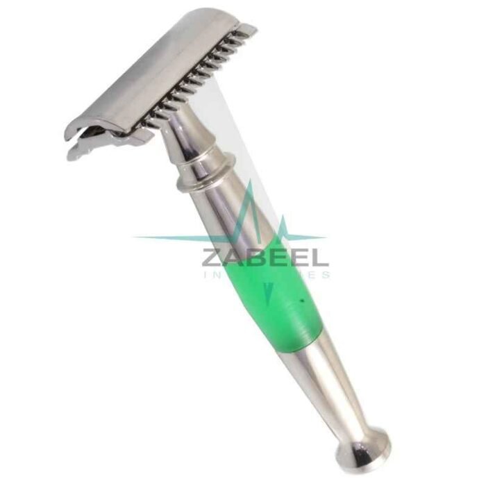 Stainless Steel Chrome Plated Double Edge Safety Razor ZaBeel