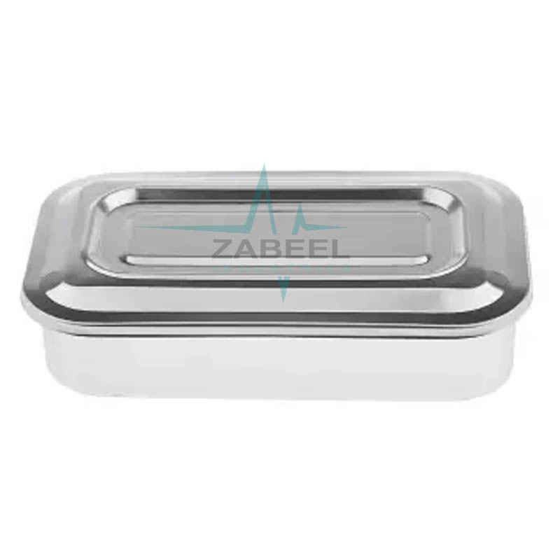 Stainless Steel Instrument Tray To Storage Box With Lid Tools Zabeel