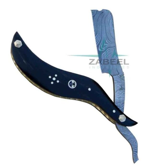 Standard Damascus Razor Blue ZaBeel