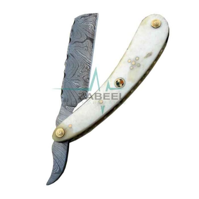 Standard Damascus Razor Gary Color ZaBeel