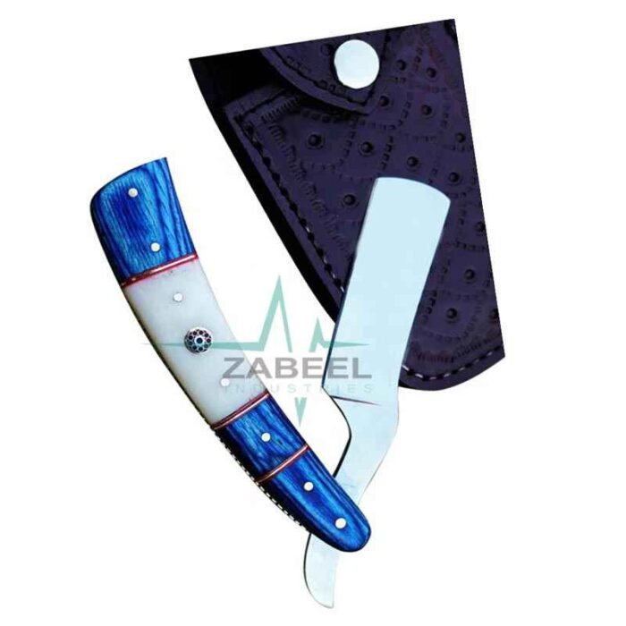 Standard Damascus Razor With Pouch ZaBeel