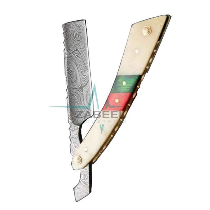 Standard Steel Damascus Razor ZaBeel