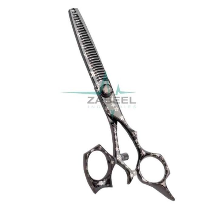 Stars Printed Hairdressing Cutting Shear Swivel Scissors ZaBeel Stars Printed Hairdressing Cutting Shear Swivel Scissors ZaBeel