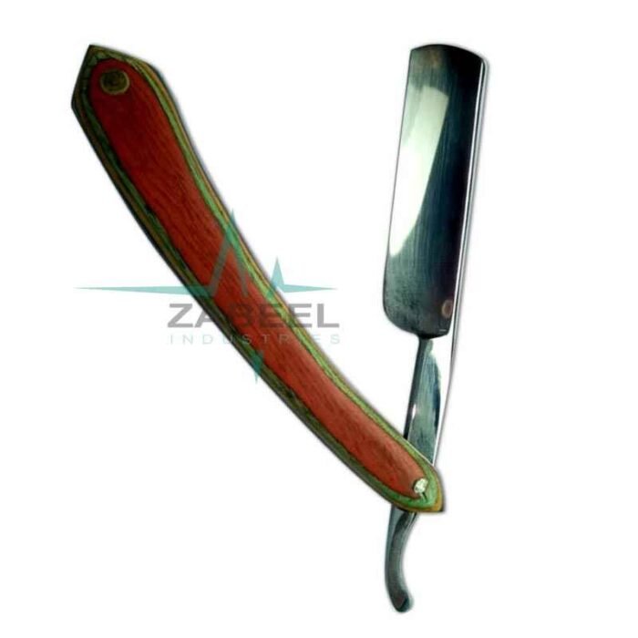 Straight Razor With Wooden Handle ZaBeel