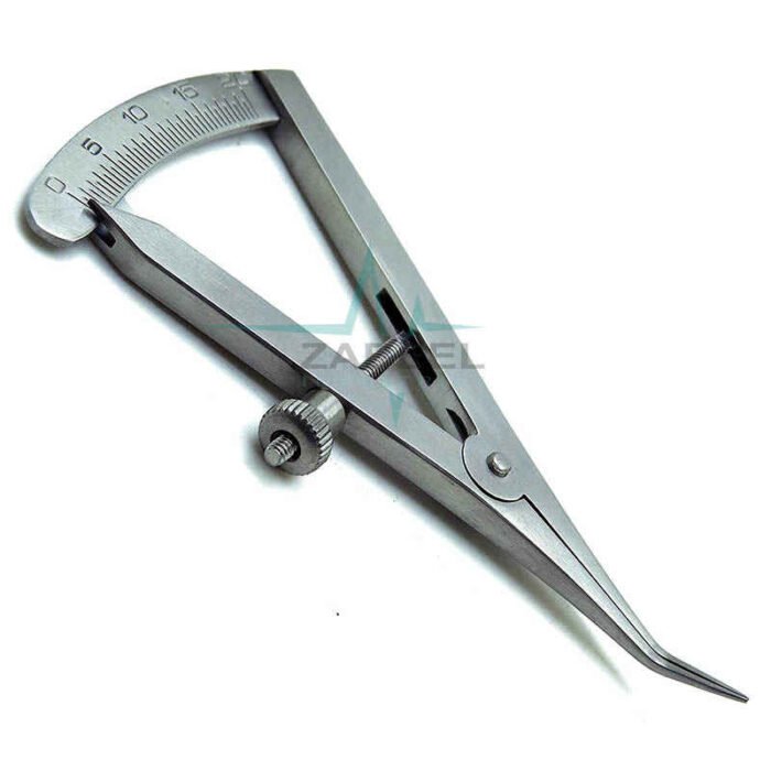 Superior Dental Castroviejo Caliper 0 to 20 mm Straight Zabeel