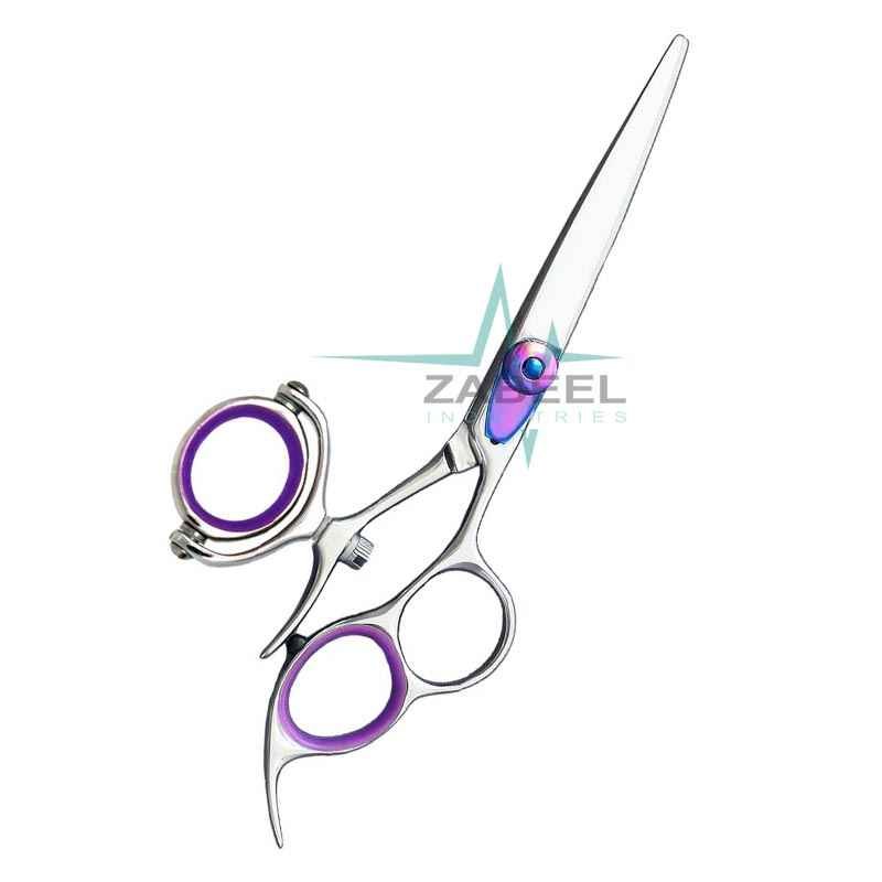 Swivel Thumb Barber Hair Cutting Hairdressing Scissors ZaBeel