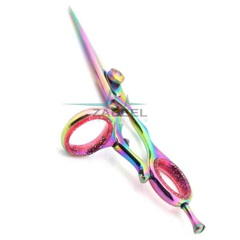Swivel Thumb Barber Hair Shear Salon Cutting & Thinning Scissors ZaBeel