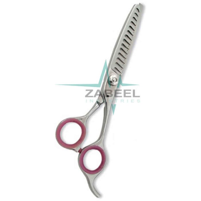 Thinning Scissor. One Blade Teeth and One Blade Razor Zabeel