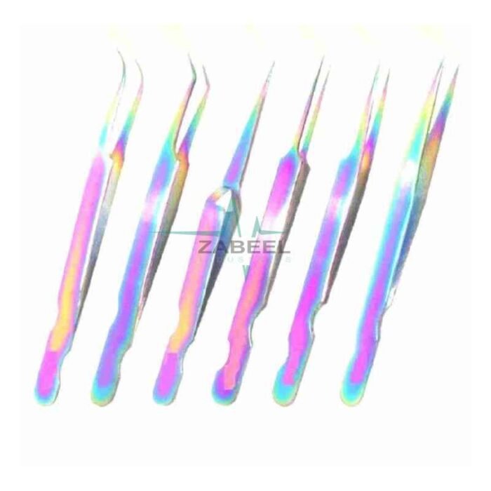 Titanium Multi Eyelash Tweezers ZaBeel