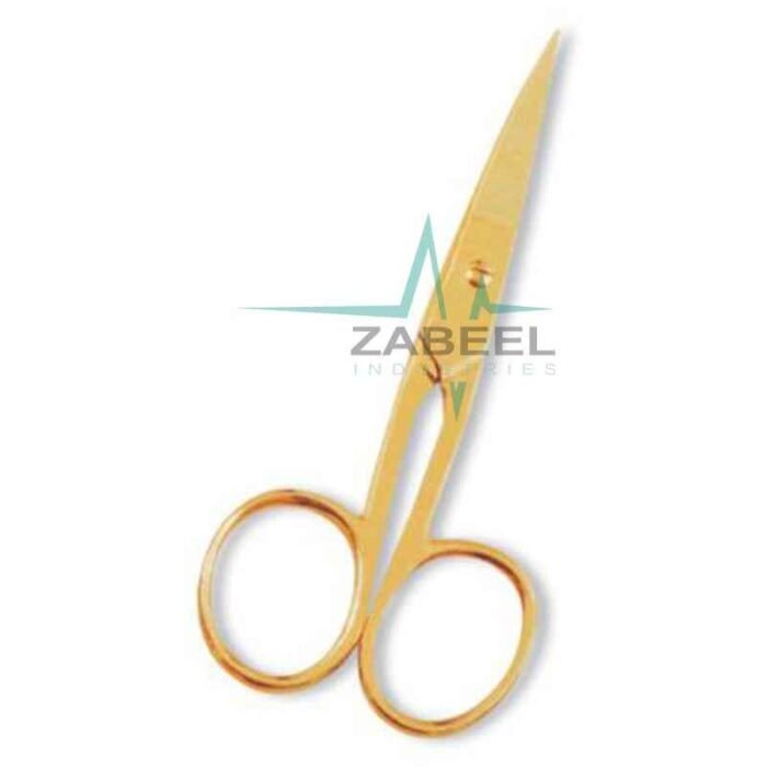 Toe Nail Scissor Full Gold ZaBeel
