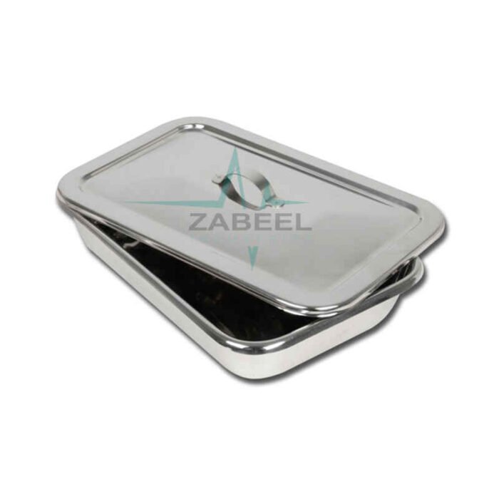 Tray with lid Stainless Steel Zabeel