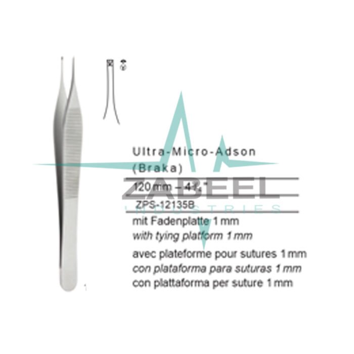 Ultra - Micro - Adson ( Braka ) Dissecting Forceps