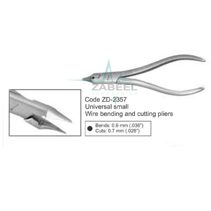 Universal Small Wire Bending And Cutting Pliers Zabeel