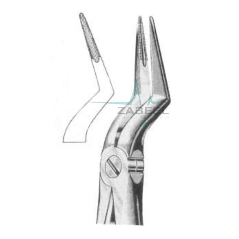 Upper Root (Parallel Beaks) Forceps Zabeel