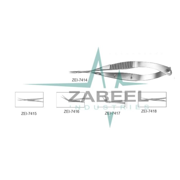 Vannas Capsulotomy Scissors ZaBeel 04-min