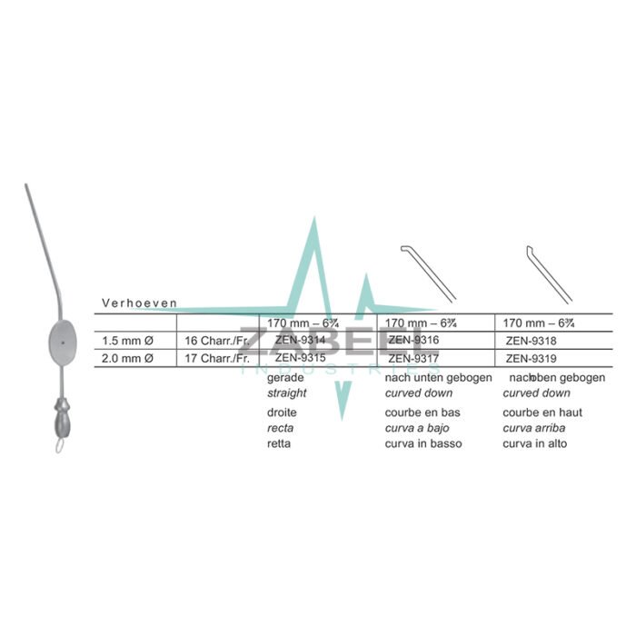 Verhoeven Suction Tube Zabeel