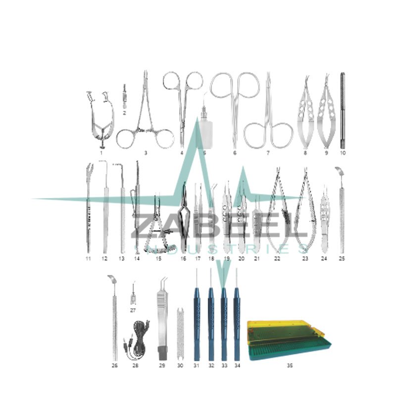 Vitreo Retinal Set/345 ZaBeel