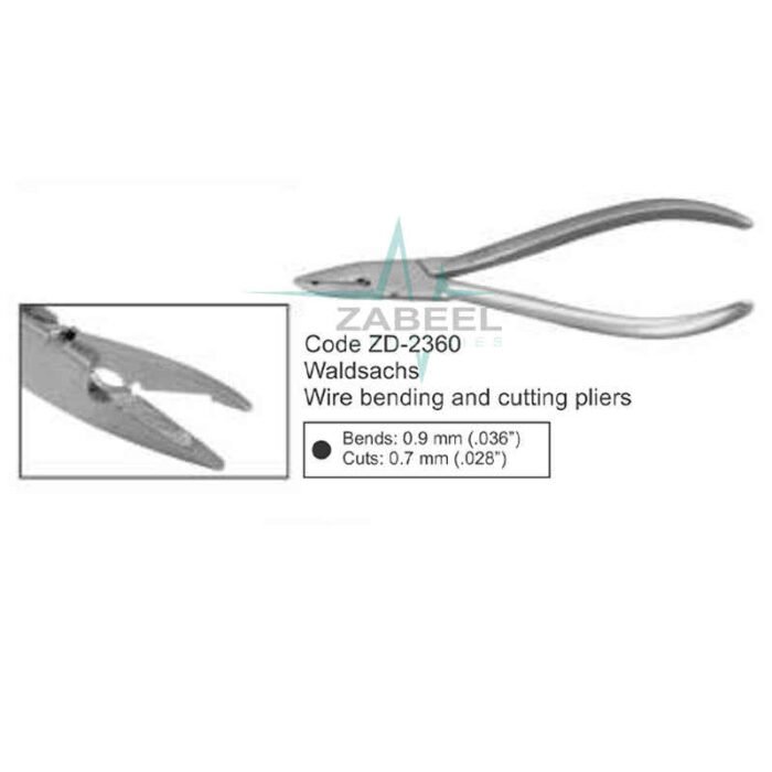 Waldsachs Wire Bending And Cutting Pliers Zabeel