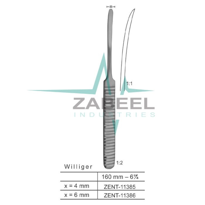 Williger Periosteal Raspatories Zabeel