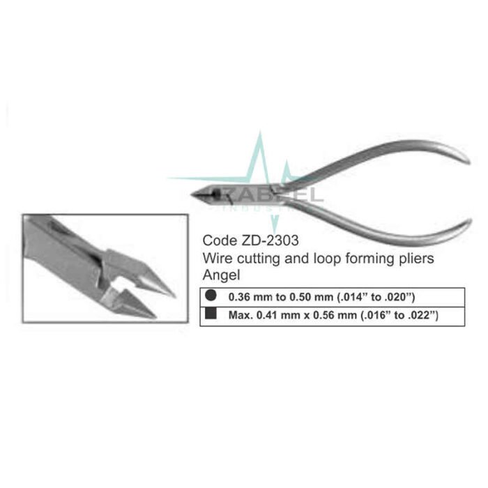 Wire Cutting And Loop Forming Pliers Angel Zabeel