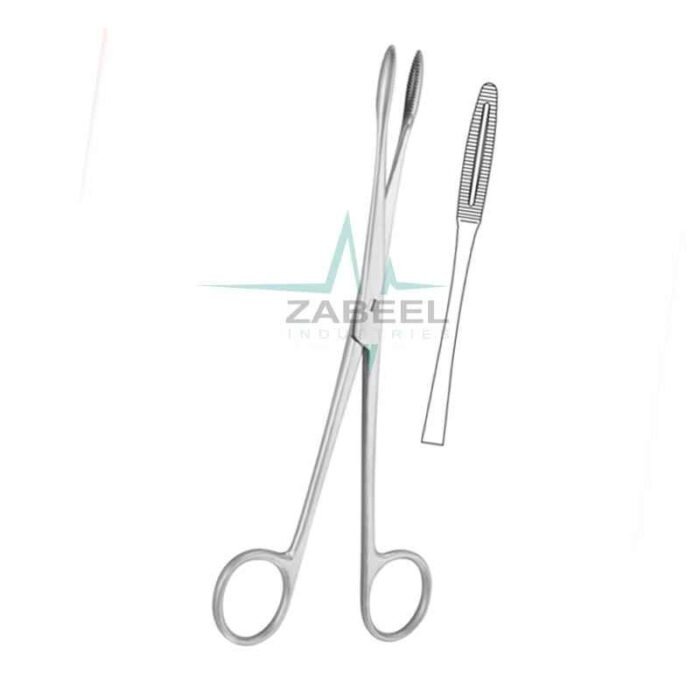 Without Ratchet Sponge And Dressing Forceps Zabeel