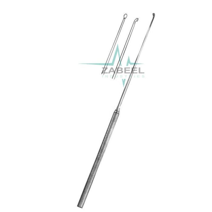 Yasargil Micro Curette Straight Zabeel