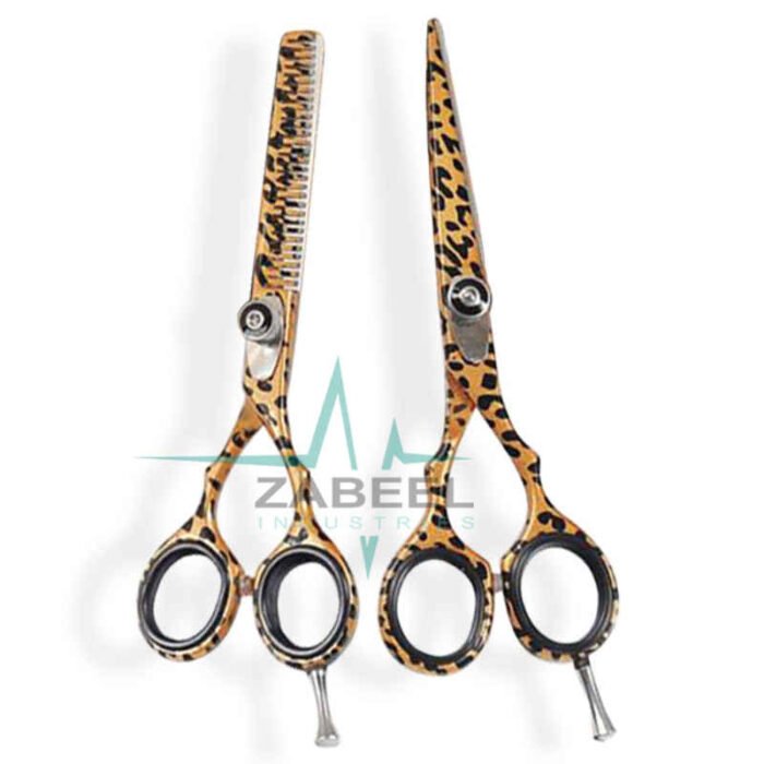 Zebra Style Cutting Set Scissors ZaBeelZebra Style Cutting Set Scissors ZaBeel