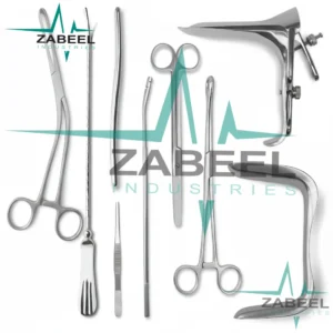 9 Pcs Gynecology Surgical Instruments Set Kit  By ZaBeel Industries