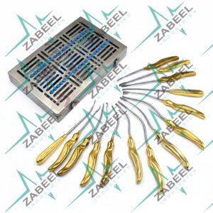 Endoscopic Facelift & Forehead Dissectors Set of 14 Pcs By ZaBeel Industries