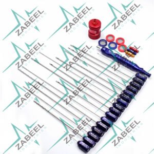 Breast Liposuction Cannula Set - Fat Injection & Harvesting Set for Breast By ZaBeel Industries