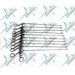 Micro Laryngeal Forceps and Scissors Set By ZaBeel Industries